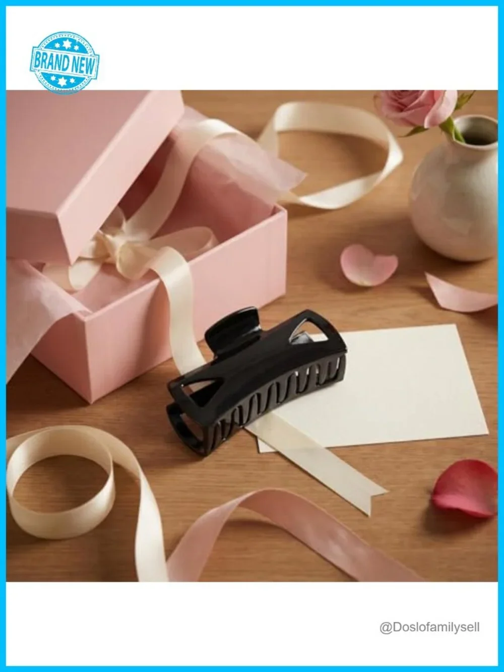Acetate Hair Claw Clip, Strong Hold Non-Slip for Thick Hair, Durable Hair